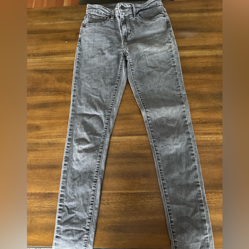 Levi's Women's Gray Skinny Jeans